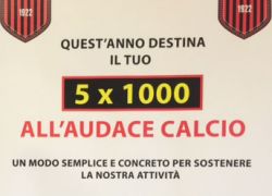 5x1000 audace calcio